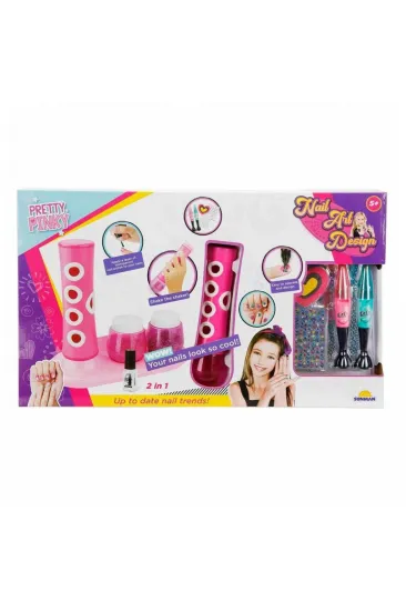 3847 Pretty Pinky 2in1 Tırnak Tasarım Seti - 3847 Pretty Pinky 2in1 Tırnak Tasarım Seti -