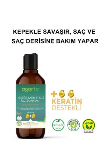 Doğal Kepeğe Karşı Şampuan 400 ml Doğal Kepeğe Karşı Şampuan 400 ml