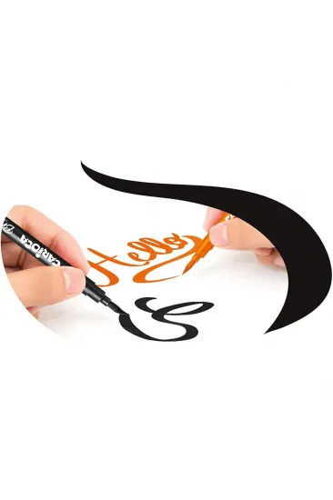 Keçeli Boya Süper Brush Fırça Uçlu 10'lu 42937 Keçeli Boya Süper Brush Fırça Uçlu 10'lu 42937