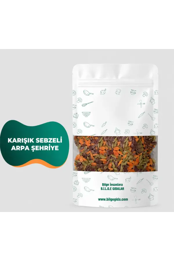 Karışık Sebzeli Arpa Şehriye 250gr Karışık Sebzeli Arpa Şehriye 250gr
