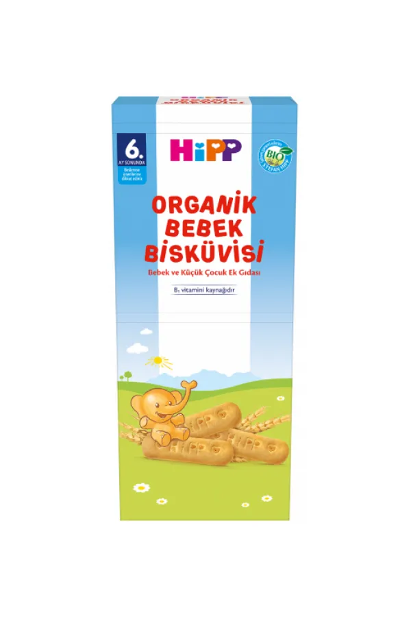Organik Bebek Bisküvisi 180 Gr Organik Bebek Bisküvisi 180 Gr