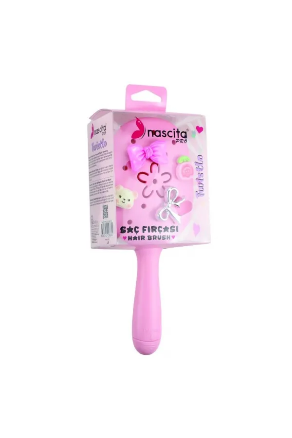 Twistlo Saç Fırçası Pembe Twistlo Saç Fırçası Pembe