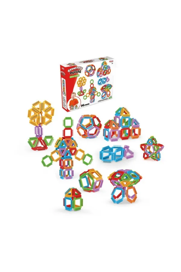 03895 Geometrik Puzzle 96 Parça 03895 Geometrik Puzzle 96 Parça