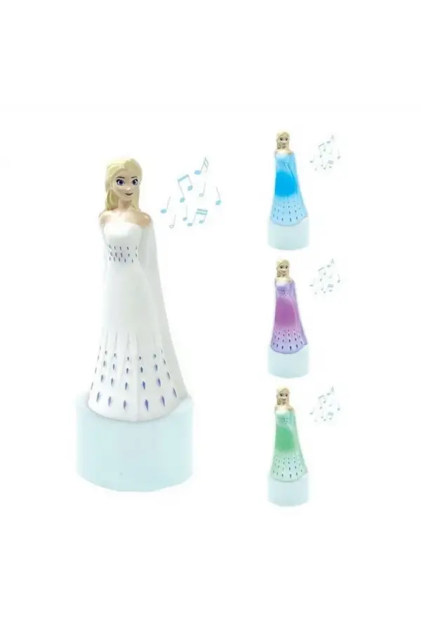 Masa Üstü Gece Lambası ve Frozen Hoparlör Masa Üstü Gece Lambası ve Frozen Hoparlör