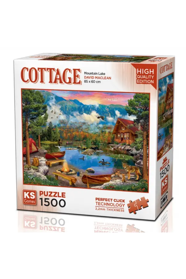 NessiWorld Mountain Lake Puzzle 1500 Parça 22036 NessiWorld Mountain Lake Puzzle 1500 Parça 22036