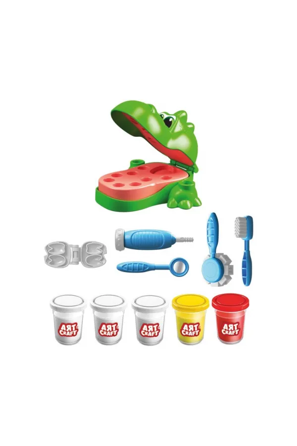 03677 DİNO DİŞÇİ HAMUR SET 03677 DİNO DİŞÇİ HAMUR SET