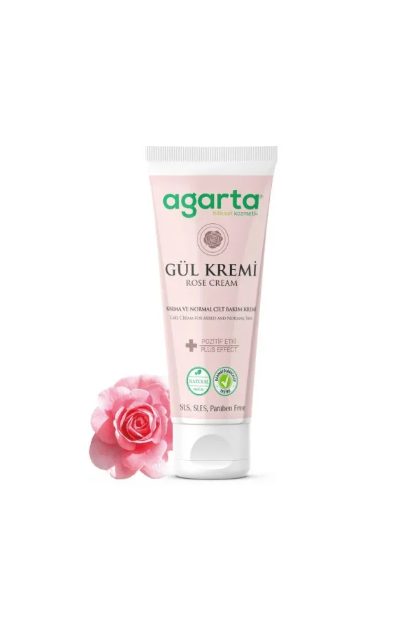 Doğal Cilt Bakım Kremi 75 ml Gül Doğal Cilt Bakım Kremi 75 ml Gül