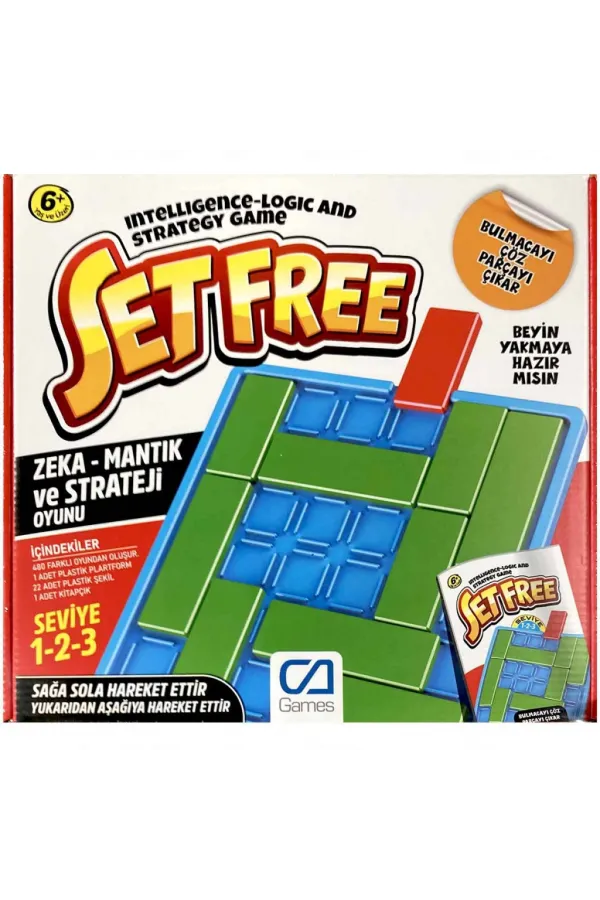 Kaydırmalı Puzzle Kutu Oyunu