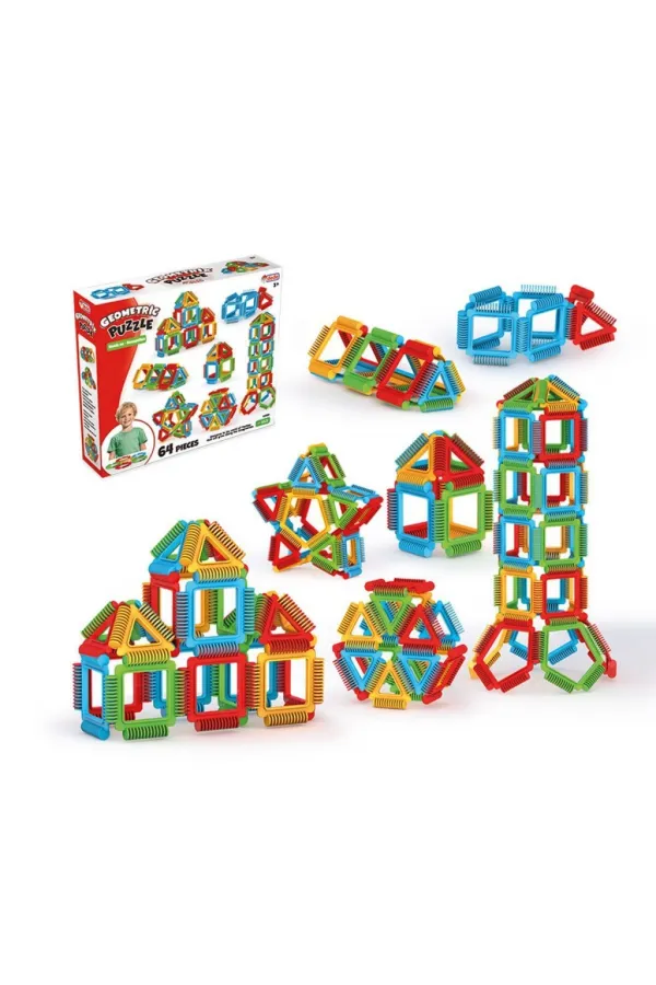 03896 Geometrik Puzzle 64 Parça 03896 Geometrik Puzzle 64 Parça