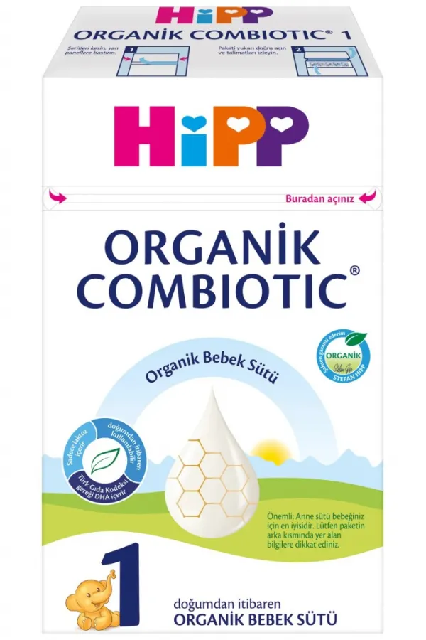 1 Organik Combiotic Bebek Sütü 600 Gr 1 Organik Combiotic Bebek Sütü 600 Gr