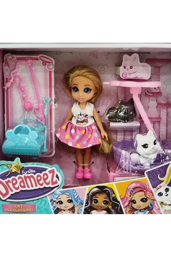 Mini Bebek ve Kedi Seti Mini Bebek ve Kedi Seti