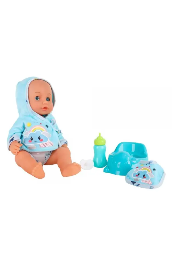 BEBEK VE TUVALET EĞİTİMİ SETİ 35 CM BEBEK VE TUVALET EĞİTİMİ SETİ 35 CM