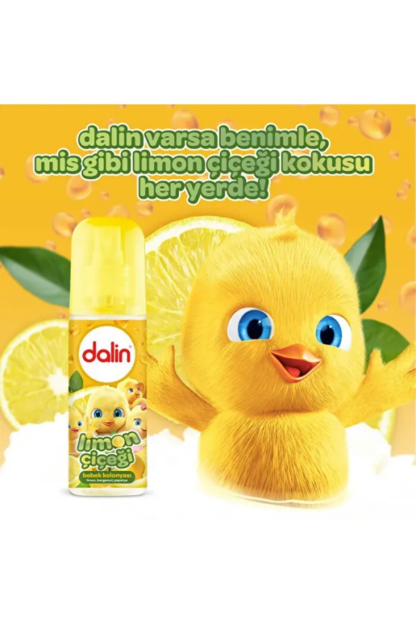 Sprey Bebek Kolonyası Limon Çiçeği 150 ml Sprey Bebek Kolonyası Limon Çiçeği 150 ml