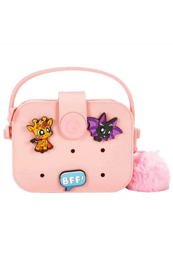 Pembe El ve Omuz Çantası Pembe El ve Omuz Çantası