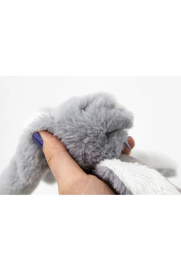 Tutmalı Peluş Mini Tavşan 842 Gri Tutmalı Peluş Mini Tavşan 842 Gri
