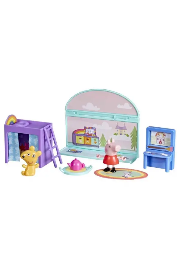 HAS-G2182 PEPPA PİG ODA AKSESUAR SETİ HAS-G2182 PEPPA PİG ODA AKSESUAR SETİ