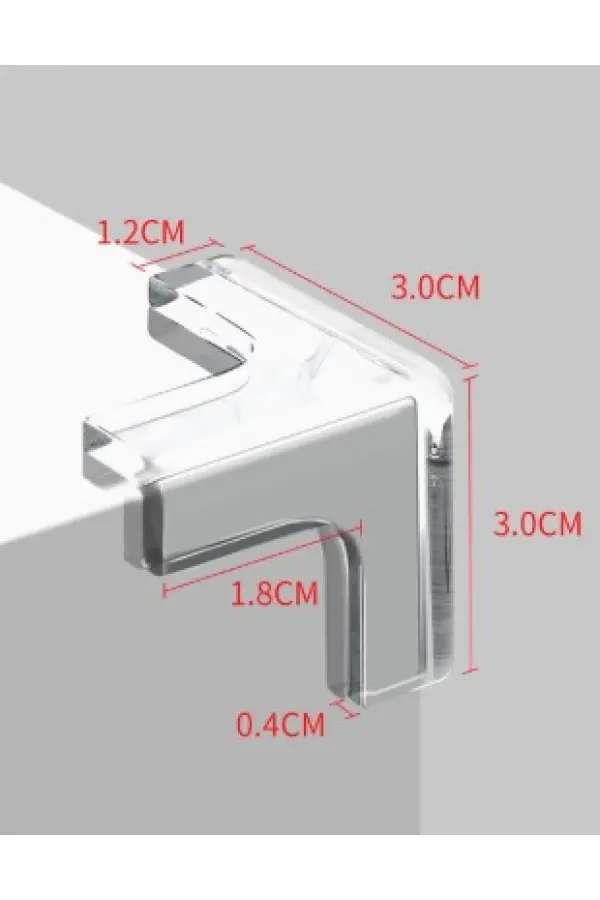 8 li Set Silikon Şeffaf Masa Kenarı Koruma Aparatı 8 li Set Silikon Şeffaf Masa Kenarı Koruma Aparatı