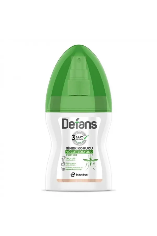 Defans Sinek Kovucu Vücut Losyonu Protect 100 ml Defans Sinek Kovucu Vücut Losyonu Protect 100 ml