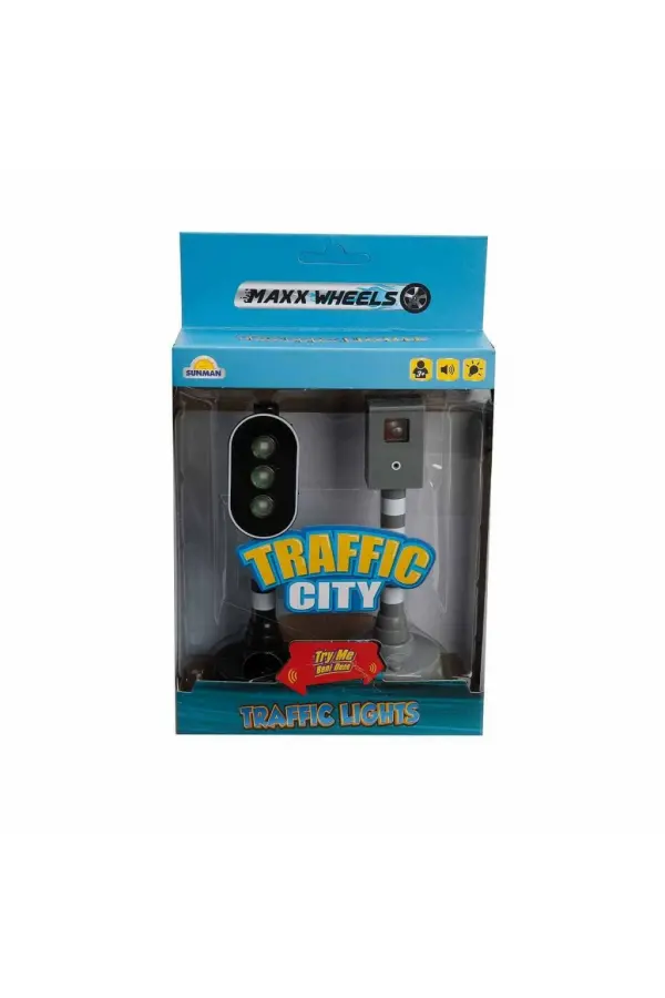 NessiWorld Sesli ve Işıklı Trafik Işık Seti NessiWorld Sesli ve Işıklı Trafik Işık Seti