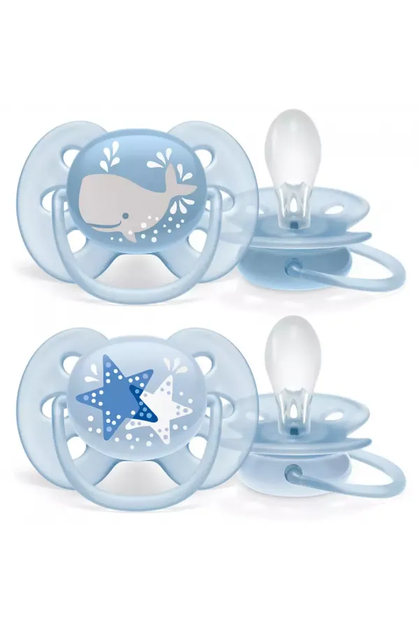 Ultra Soft Emzik 6-18 Ay Erkek Ultra Soft Emzik 6-18 Ay Erkek