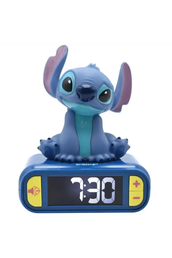 Sesli ve Işıklı 3D Stitch Dijital Çalar Saat Sesli ve Işıklı 3D Stitch Dijital Çalar Saat