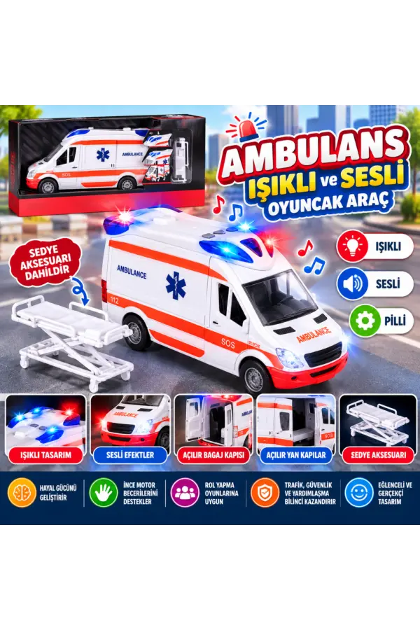 LC-31358   Sesli ve  Işıklı Ambulans