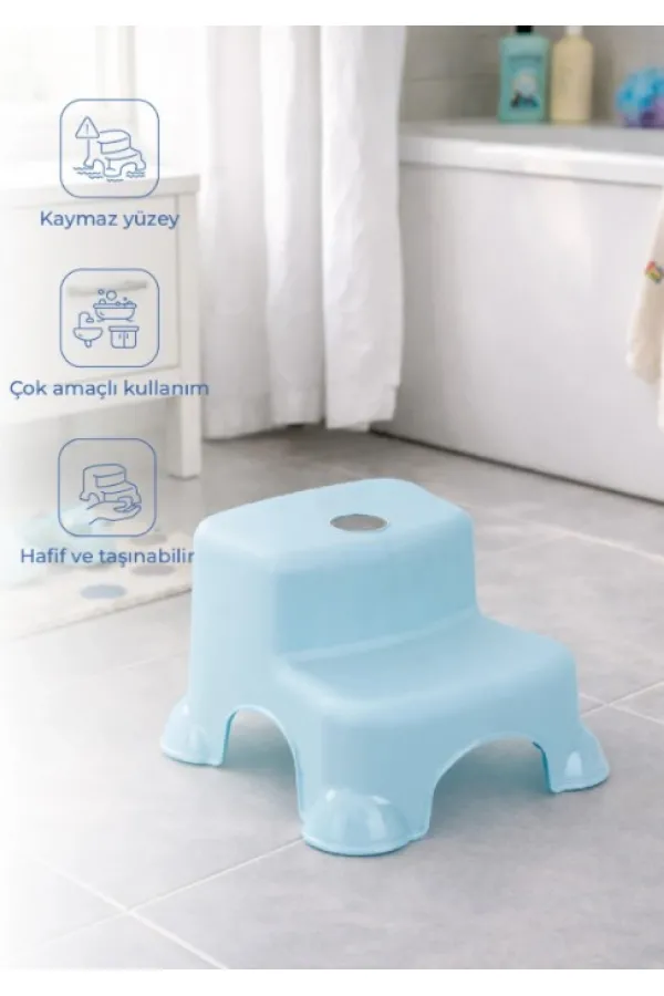 Çok Amaçlı Katlı Basamak 516 (Yeni) Soft Mavi Çok Amaçlı Katlı Basamak 516 (Yeni) Soft Mavi