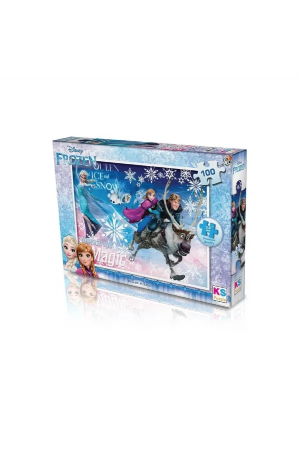 Ks Oyuncak Frozen Puzzle 100 Parça FRZ.714-1 Ks Oyuncak Frozen Puzzle 100 Parça FRZ.714-1