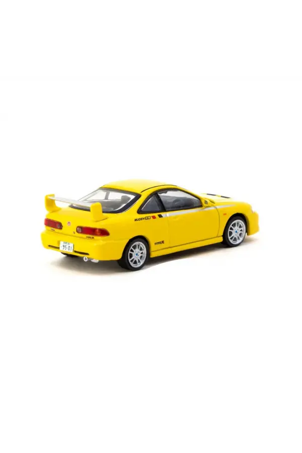 1/64 Honda Integra TYPE R DC2 MUGEN Sunlight Yellow 1/64 Honda Integra TYPE R DC2 MUGEN Sunlight Yellow