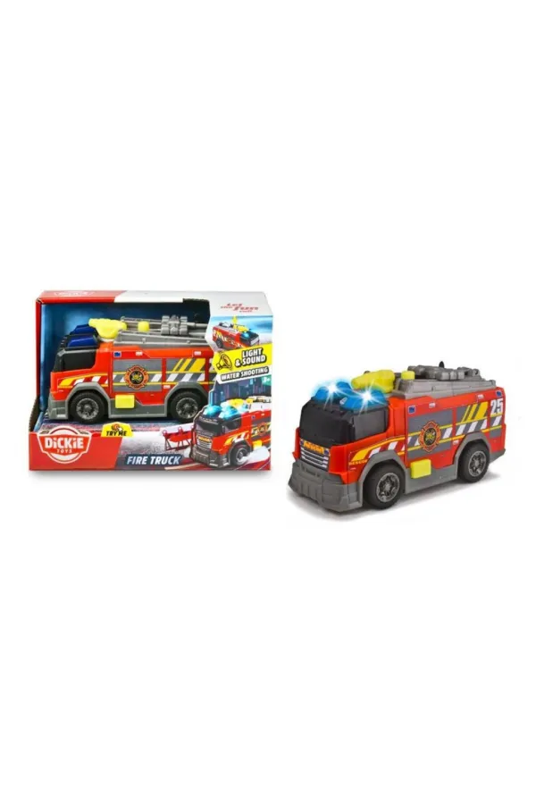 203302028 Dickie, Sesli ve Işıklı İtfaiye Kamyonu 15 cm