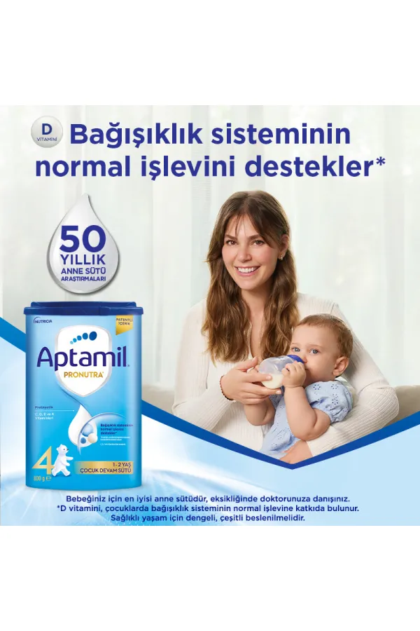Çocuk Devam Sütü Maması No4 1 Yaş+ 800 Gr Çocuk Devam Sütü Maması No4 1 Yaş+ 800 Gr