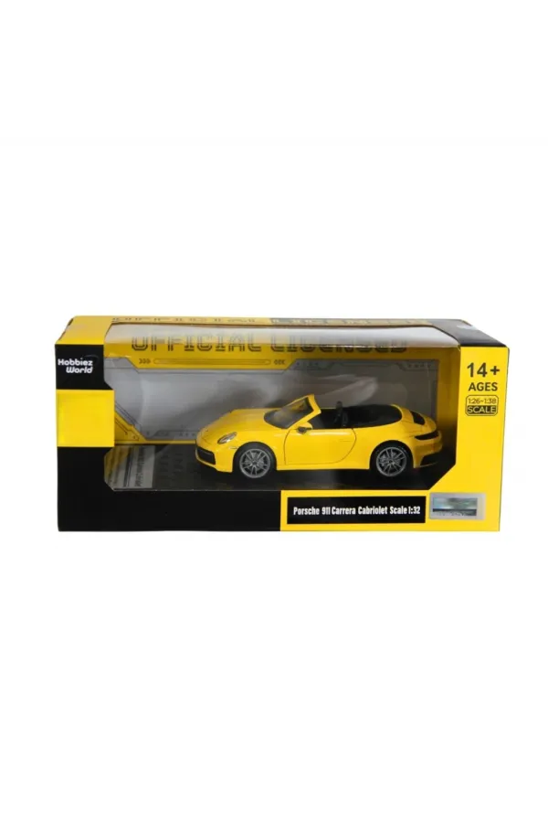 1/31 Porsche 911 Carrera Cabriolet Model Araba 1/31 Porsche 911 Carrera Cabriolet Model Araba