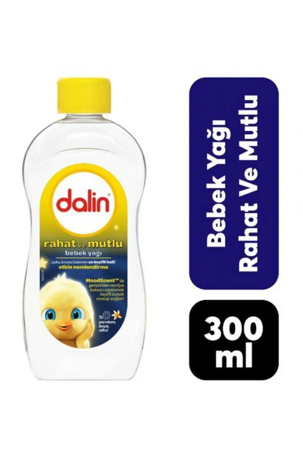 Rahat ve Mutlu Bebek Yağı 300 ml Rahat ve Mutlu Bebek Yağı 300 ml