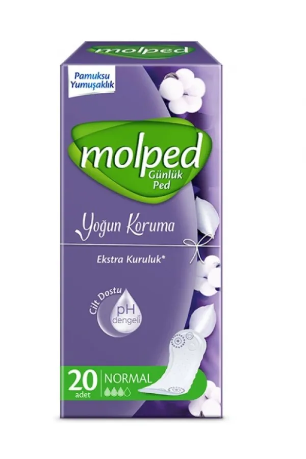 Yoğun Koruma Günlük Ped 20 Adet Yoğun Koruma Günlük Ped 20 Adet
