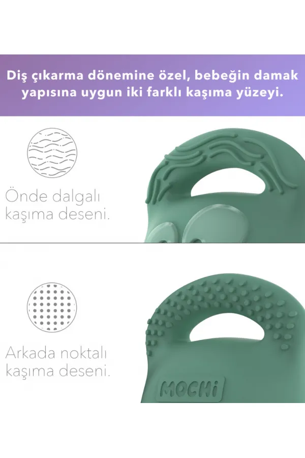 Mochi Diş Kaşıyıcı Yeşil