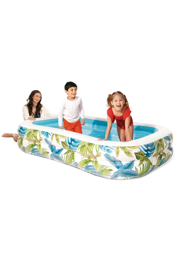 IH57177 YAPRAK DESENLI TROPIK AILE