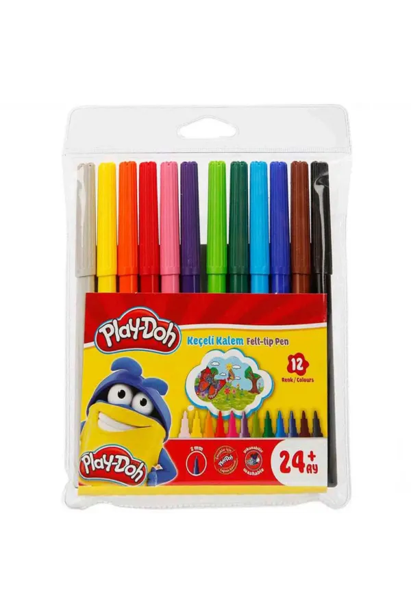 Play-Doh Keçeli Kalem 12 Renk Play-Doh Keçeli Kalem 12 Renk