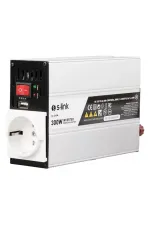 S-link Sl-300w 300w Dc12v-ac230v Çakmaktan Power İnverter S-link Sl-300w 300w Dc12v-ac230v Çakmaktan Power İnverter