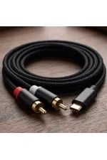 Powermaster Pm-29963 2xrca To Type-c 2 Metre Kablo