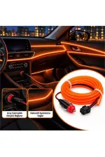 Powermaster 5 Metre Oranj Araç İçi Neon İp Aydınlatma Powermaster 5 Metre Oranj Araç İçi Neon İp Aydınlatma