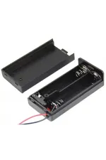 Powermaster 2'li Aa Kapaklı Switch'li Pil Yuvası (ıc-233c Powermaster 2'li Aa Kapaklı Switch'li Pil Yuvası (ıc-233c