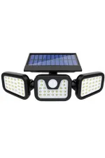 Powermaster Mx-w771a Sensörlü 3 Modlu 74 Ledli Solar Aydınlatmalı Duvar Lambası Powermaster Mx-w771a Sensörlü 3 Modlu 74 Ledli Solar Aydınlatmalı Duvar Lambası