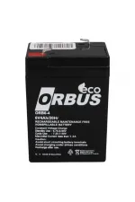 Energy Mustang 6 Volt 4 Amper Kuru Işıldak Aküsü (70x48x101 Mm) Energy Mustang 6 Volt 4 Amper Kuru Işıldak Aküsü (70x48x101 Mm)