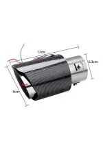 Powermaster Pm-20518 Led Işıklı Unıversal Egzoz Ucu Powermaster Pm-20518 Led Işıklı Unıversal Egzoz Ucu