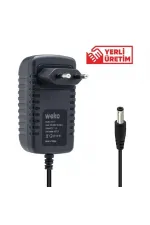 Weko 21 Volt - 1 Amper 5.5*2.5 Uçlu Priz Tipi Adaptör Weko 21 Volt - 1 Amper 5.5*2.5 Uçlu Priz Tipi Adaptör
