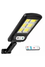 Powermaster W756-6 Hareket Sensörlü 3 Modlu Uzaktan Kumandalı 6 Cob Ledli Solar Lamba Powermaster W756-6 Hareket Sensörlü 3 Modlu Uzaktan Kumandalı 6 Cob Ledli Solar Lamba