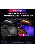 Sunup Araç İçi 7 Renk Led Işık