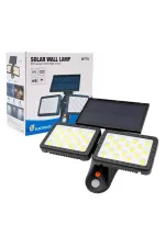 Powermaster Sensörlü 36 Cob Ledli Solar Aydınlatmalı Duvar Lambası W770b Powermaster Sensörlü 36 Cob Ledli Solar Aydınlatmalı Duvar Lambası W770b