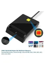 Powermaster Pm-29960 Usb Akıllı Kart Okuyucu Cac Reader Powermaster Pm-29960 Usb Akıllı Kart Okuyucu Cac Reader