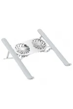 Powermaster Pm-24572 Çift Fan Taşınabilir Notebook Laptop Soğutucu Stand Powermaster Pm-24572 Çift Fan Taşınabilir Notebook Laptop Soğutucu Stand